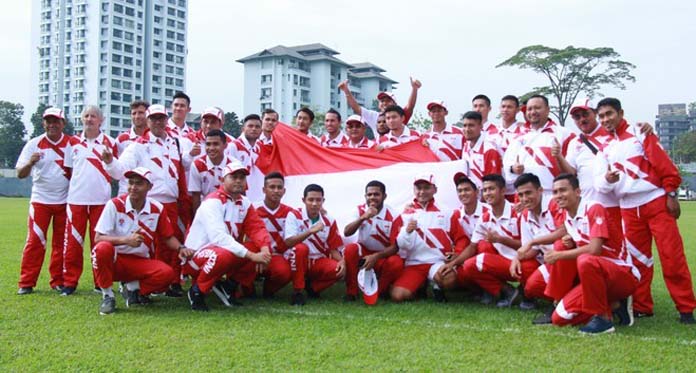 Timnas U-22 Gelar Upacara Bendera Peringati HUT RI di Malaysia