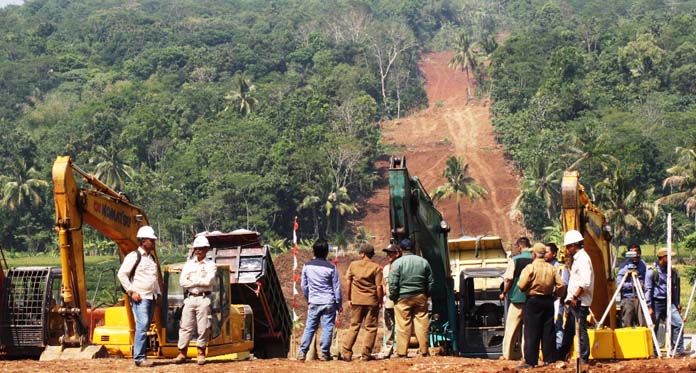 Habiskan Anggaran Rp30 Miliar, Bupati Lanjutan Pembangunan Jalan Lingkar Timur