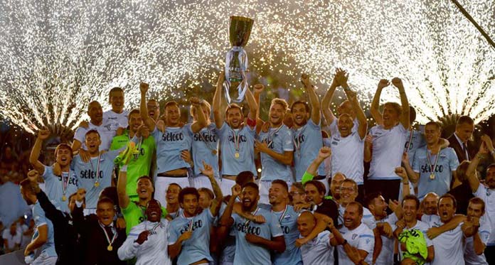 Kalahkan Juventus, Lazio Juara Piala Super Italia 2017