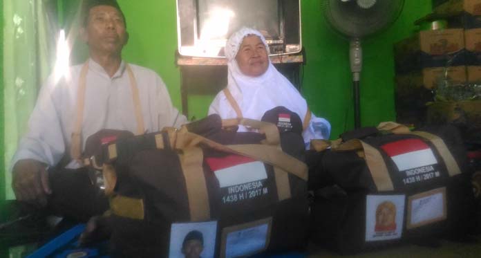 Alhamdulillah, Pasutri Pedagang Nasi Menir Naik Haji setelah 25 Tahun Nabung