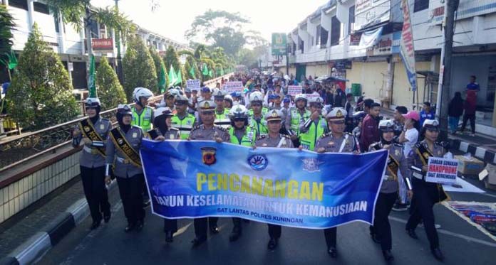 Polres Kuningan Canangkan Tahun Keselamatan untuk Kemanusiaan