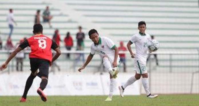 Timnas Indonesia U-22 Menang Tipis Atas Timor Leste