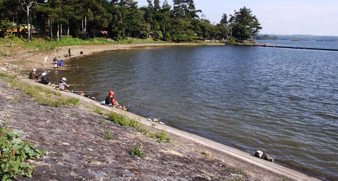 Musim Kemarau, Waduk Darma Surut 3 Juta Meter Kubik