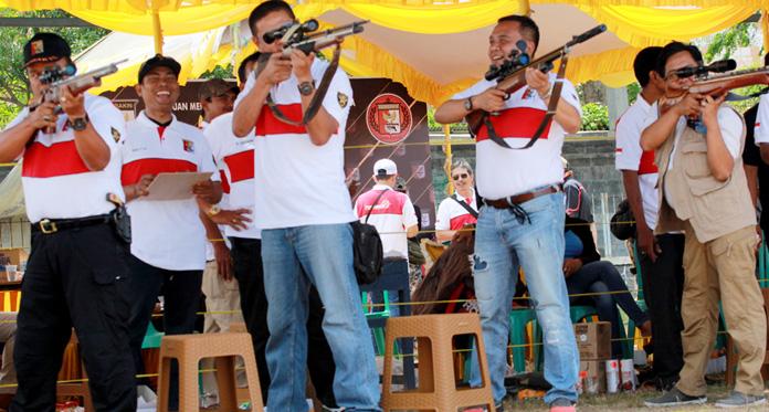 Perbakin Gelar Lomba Menembak Sambut Hari Jadi ke-490 Indramayu