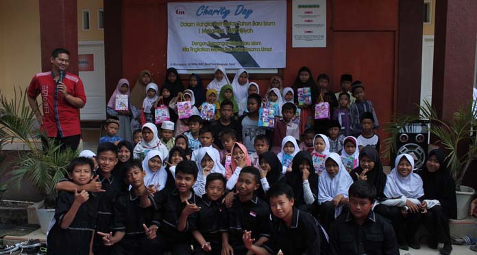 Pelajar Dilatih Kepedulian di Event Charity Day