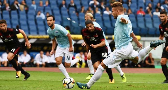 Berlaga di Kandang Lazio, AC Milan Dibantai 1-4