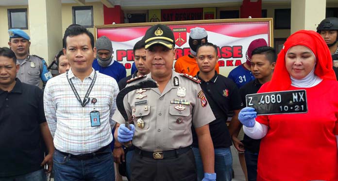 Polisi Majalengka Ciduk 4 Pelaku Curanmor dan Jambret