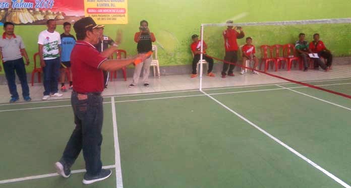 Gala Desa Bulu Tangkis di GOR Dawuan Cari Bibit Atlet