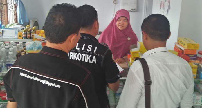 Dinkes dan Satnarkoba Polres Majalengka Razia Obat PCC