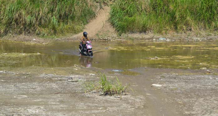 Jalan Ini Ada saat Musim Kemarau, Rute Ekstrem seperti Offroad