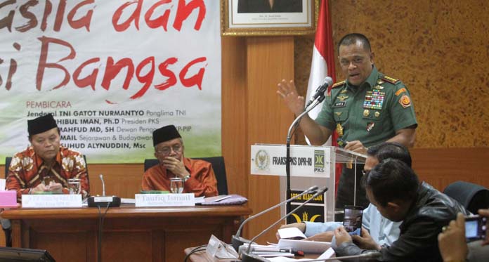 Hadir di Acara PKS, Panglima TNI: Pancasila sebagai Pemersatu Bangsa