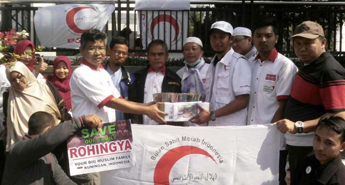 Peduli Rohingya, Aktivis Kuningan Galang Dana