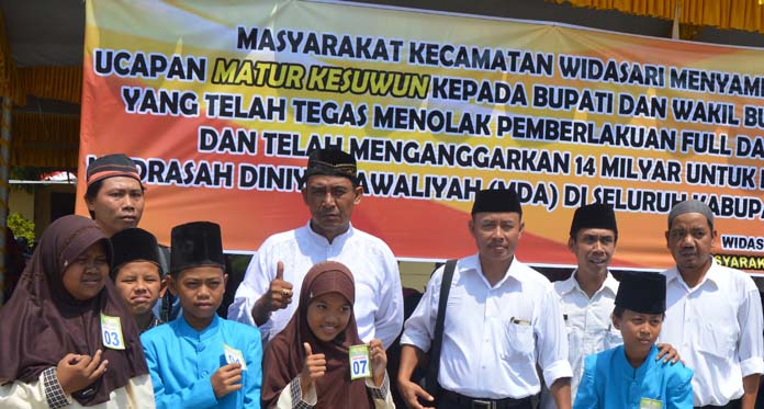 Warga Widasari Dukung Penolakan Full Day School