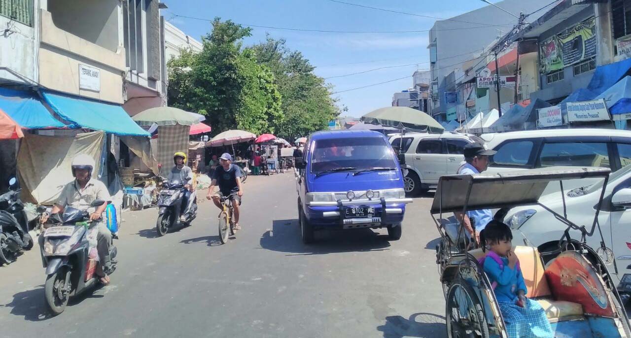 Pemilik Toko Melunak, Sepakat Pasar Darurat di Jalan Winaon