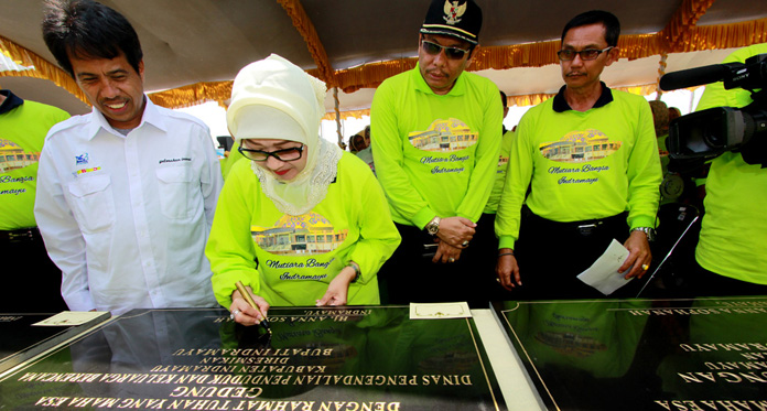 Peringatan Hari Jadi, Bupati Indramayu Resmikan 7 Gedung Baru