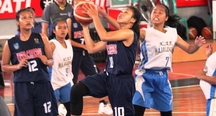 Kualifikasi Porda Jabar 2018, Tim Basket Putri Kota Cirebon Kokoh di Puncak Klasemen