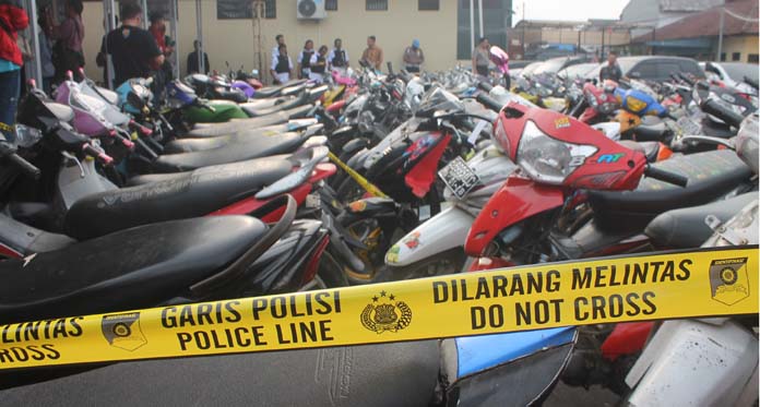 125 Motor Diamankan, Diduga Ada Hasil Curian