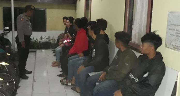 Razia Cipta Kondisi, Polisi Ciduk Belasan Berandalan Motor