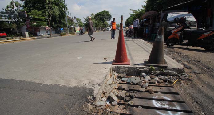 Anggaran Baru Tersedia 30 Persen, Betonisasi Jl Cipto Tetap Digarap