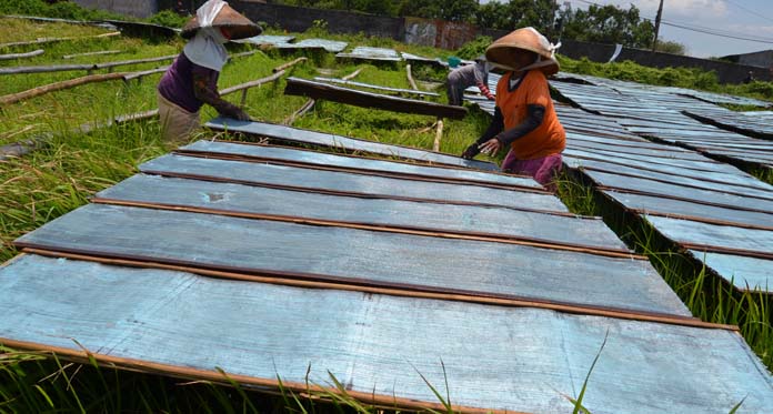 Cuaca Tak Menentu, Produksi Bihun Terganggu