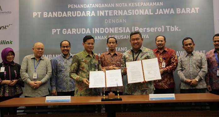 BIJB Gandeng Garuda Indonesia Group Jalin Kerja Sama