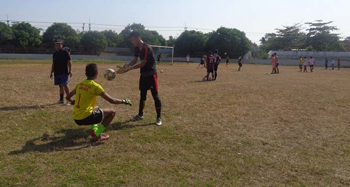 Tim Porda Cabor Sepak Bola Majalengka Berlatih Pagi dan Sore