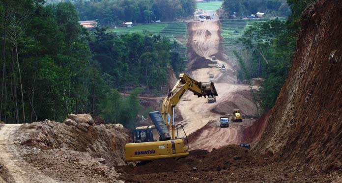 Pengerjaan Jalan Lingkar Timur Sudah 23 Persen