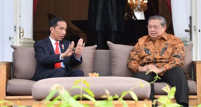 Ditanya Isi Pembicaraan dengan SBY, Reaksi Presiden Jokowi Dingin