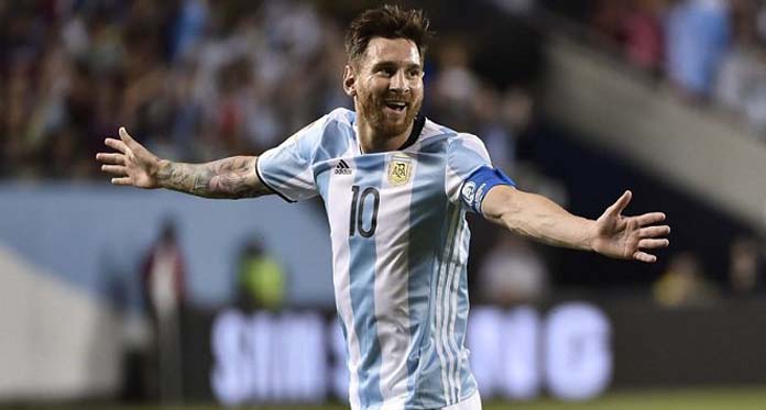 Jebred! Messi Cetak Hattrick, Argentina Lolos ke Piala Dunia 2018