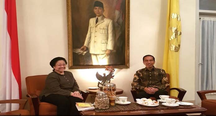 Bawa Masakan Kesukaan Bung Karno, Megawati Bertemu Jokowi Empat Mata