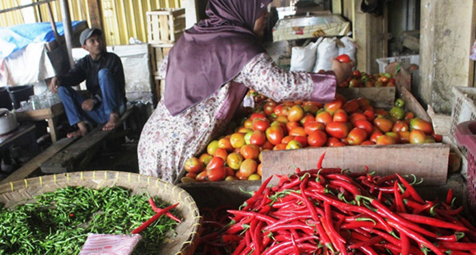 Harga Sayuran Merangkak Naik