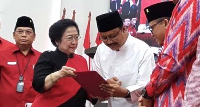 PDIP Resmi Usung Duet Gus Ipul-Azwar Anas di Pilgub Jawa Timur