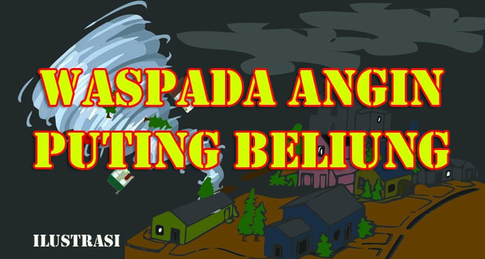 Waspadai Angin Puting Beliung di Musim Hujan