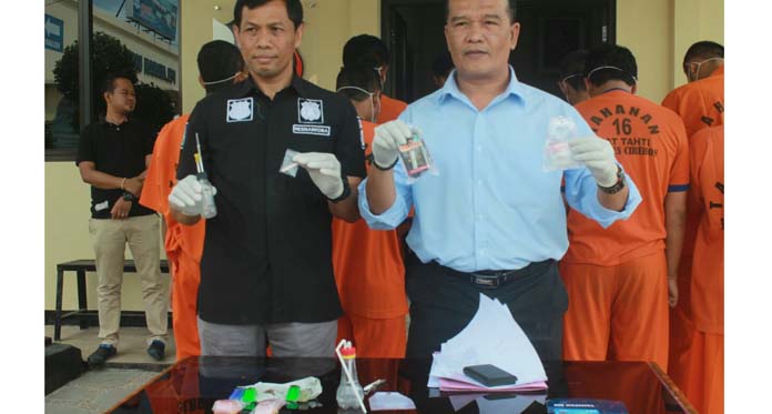 Selain Aparat Desa, Anak Eks Wabup Cirebon Terlibat Pesta Sabu