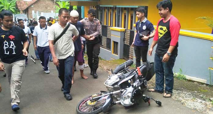 Pencurian Motor dengan Modus Tebar Paku Direkonstruksi Polisi