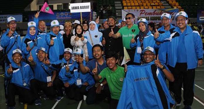 Jabar Turunkan 120 Atlet di Pornas Korpri XIV 2017 Yogyakarta