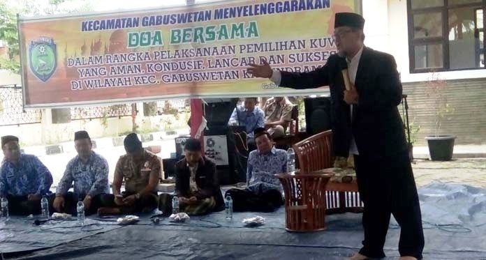 Doa Bersama Berharap Kampanye Pilwu Aman dan Kondusif