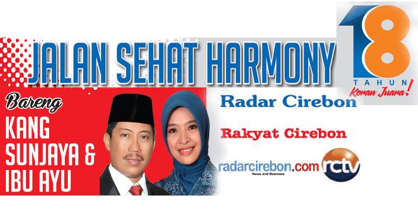 Dinkes Dukung Jalan Sehat Harmony Radar Cirebon