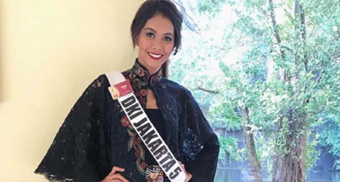 Bunga Jelitha Ibrani,  Menawan di Preliminary Show Miss Universe 2017