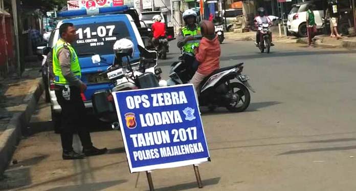 Operasi Zebra Lodaya, Sudah 810 Kendaraan Terjaring Razia