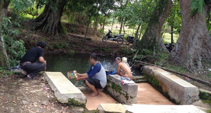 Air Sumur Bandung di Desa Sindanghaji Tak Pernah Kering