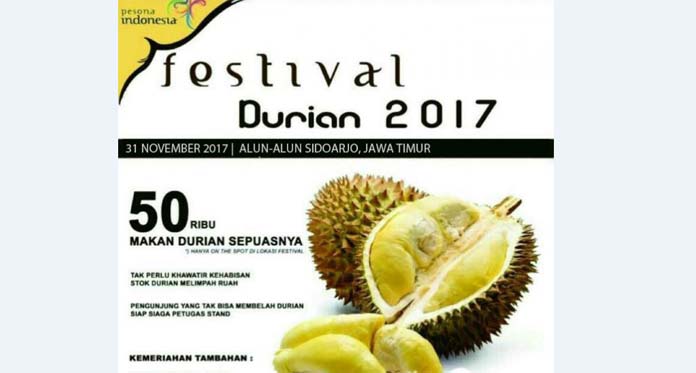 Sudah Viral, Festival Durian Ketahuan Hoax karena Salah Tanggal