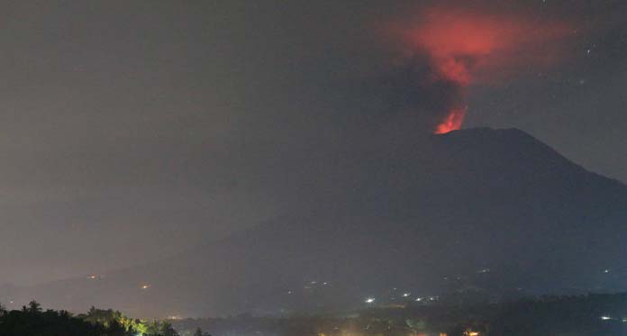 Gunung Agung Kembali Erupsi, Humas BNPB: Bali Masih Aman