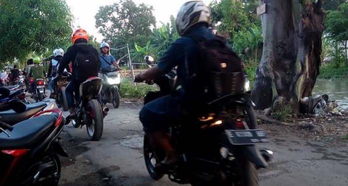 Jalan Tikus Jalur Primadona Pemotor Hindari Razia Polisi