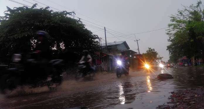 Lokasi Ini Langganan Banjir, Hujan Sebentar Langsung Terendam