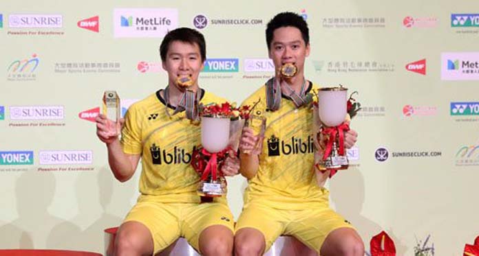 Marcus/Kevin Sabet Gelar Juara Hong Kong Open 2017