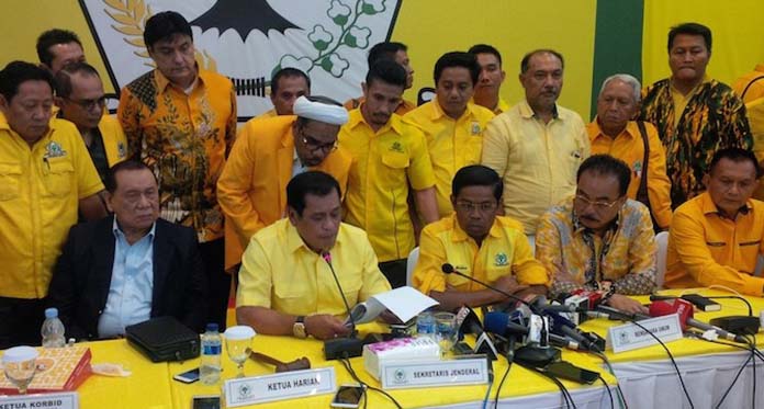 7 Jam Rapat Pleno, Golkar Tetapkan Idrus Plt Ketum, Setnov Masih Ketua DPR