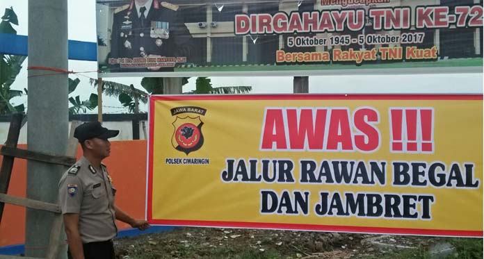 Marak Aksi Pembegalan, Polsek Ciwaringin Ajak Masyarakat Waspada