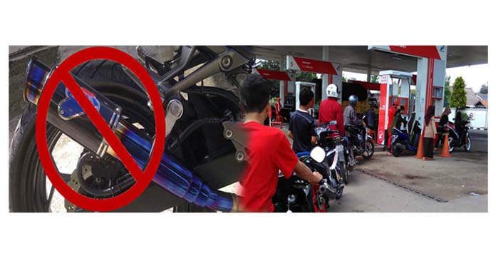 Larangan SPBU Melayani Motor Berknalpot Bising Menuai Pro Kontra