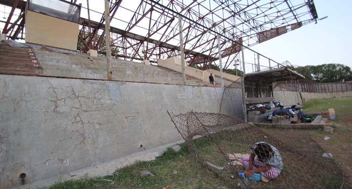 Renovasi Stadion Bima Ditarget Rampung Akhir Bulan November